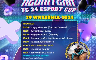 ELIMINACJE DO TURNIEJU FINAŁOWEGO MEDIATEKA ESPORT CUP 28 WRZEŚNIA