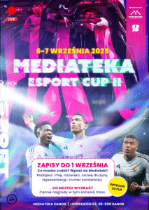 Ruszają zapisy na turniej MEDIATEKI ESPORT CUP II 