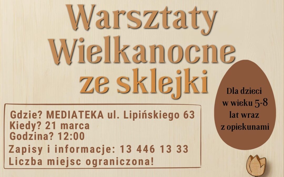 Wielkanocne warsztaty ze sklejki